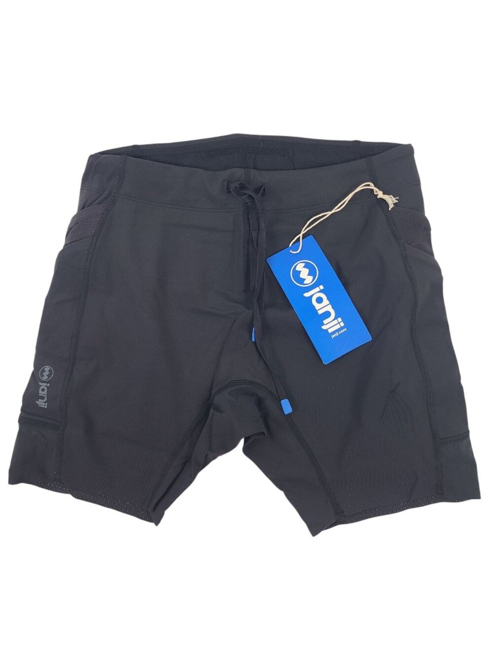 NEW Janji Men's 6" Trail Half Tight Sz S Midnight Lightweight Running Shorts